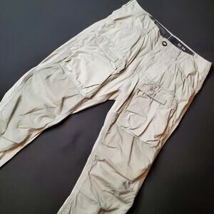 G-Star Raw Men's Size 32X31 3D Straight Tapered Cargo Pant Beige